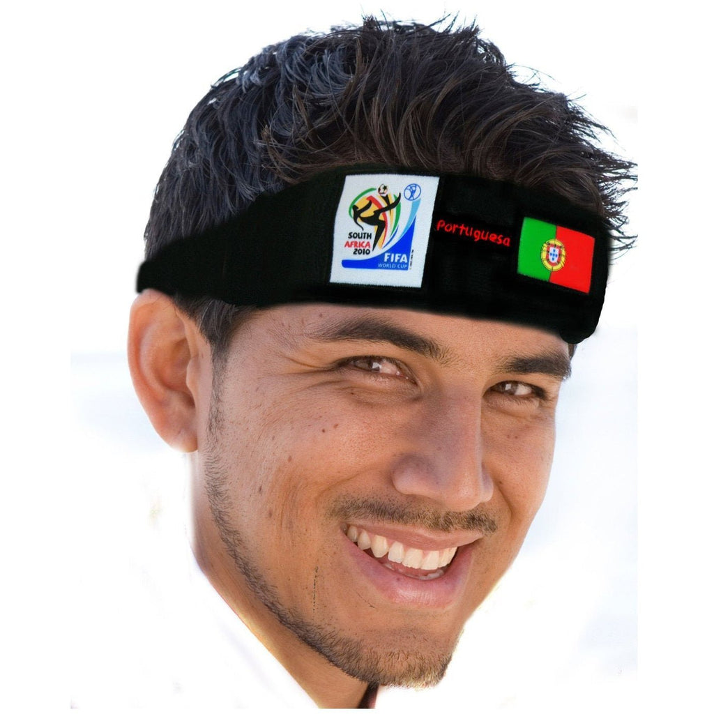 Retro Soccer Fan Headband, 29 Countries (2010 Games)