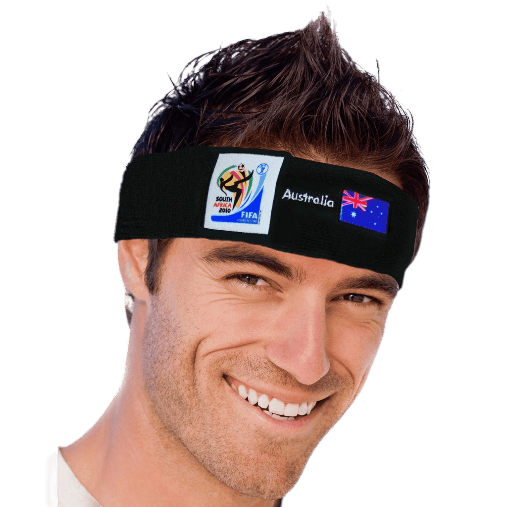 Retro Soccer Fan Headband, 29 Countries (2010 Games)