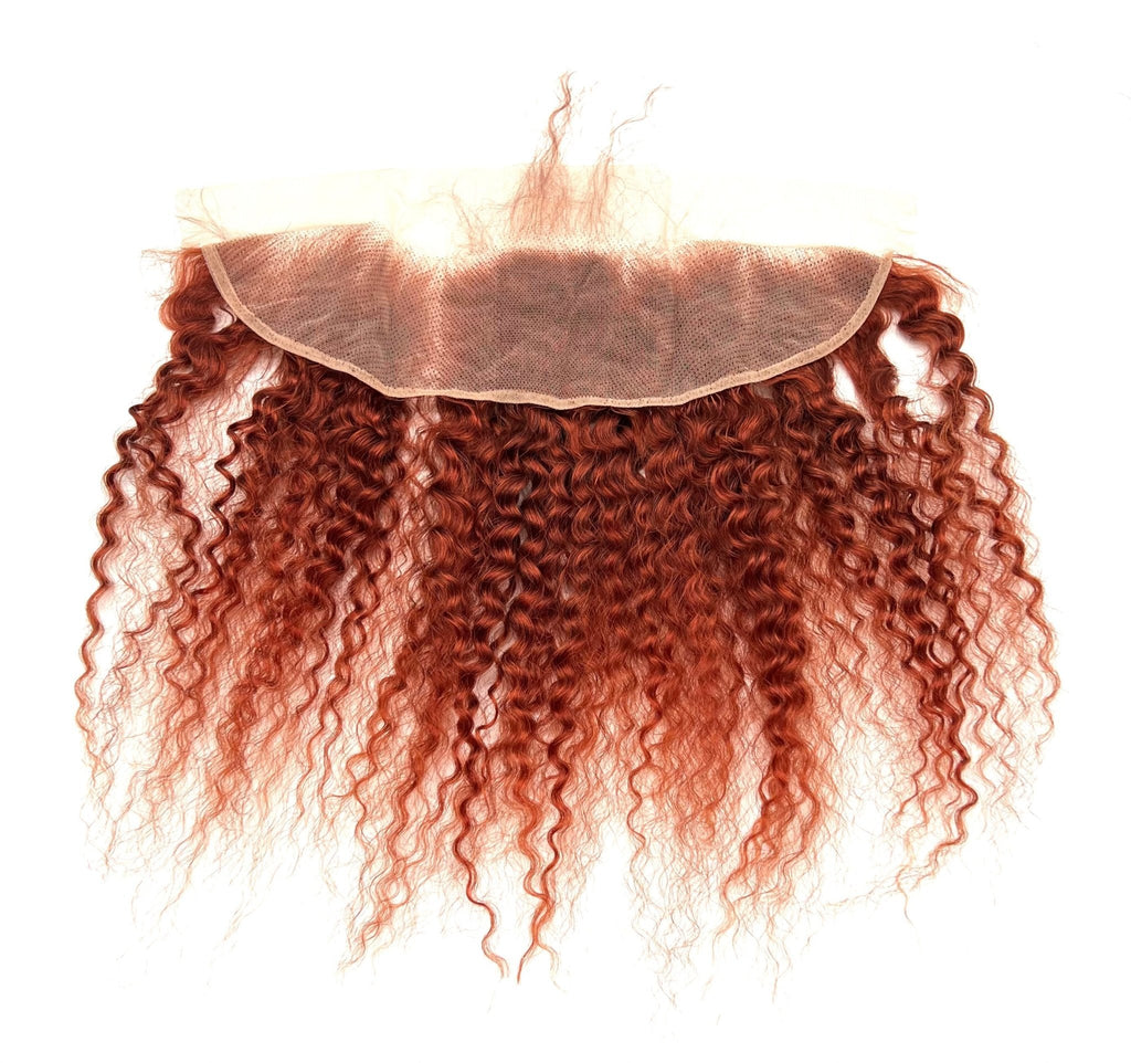 Rio Bohemian 13x4 Frontal Ear to Ear Hairpiece Ginger - Choose Size