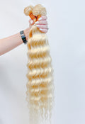 Rio Malaysian Ukrainian Human Hair Bundle 28" - Blonde