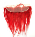 Rio Straight 13x4 Frontal Ear to Ear Hairpiece Red