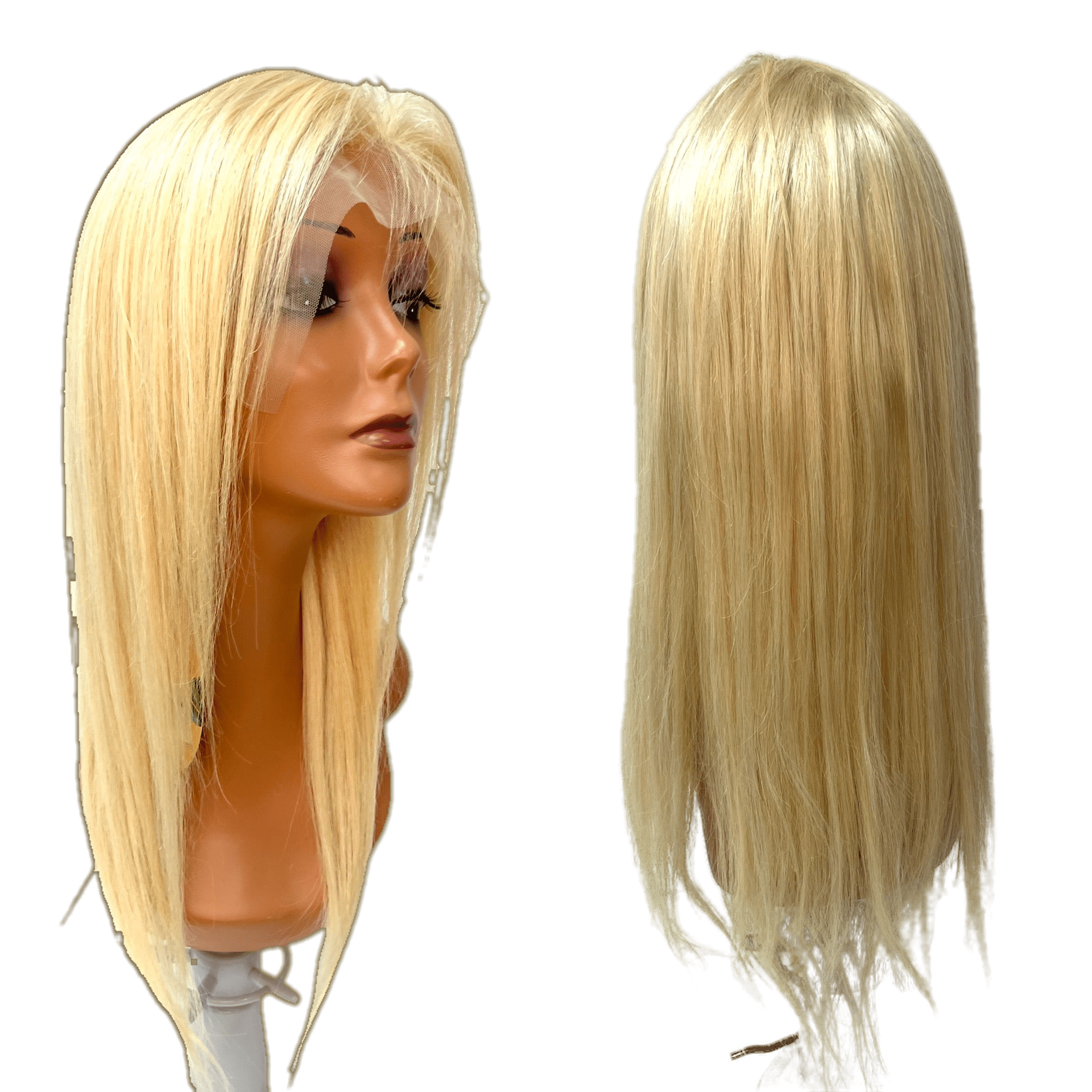 Rio Ukrainian Straight Human Hair Lace Front Wig - Choose Length