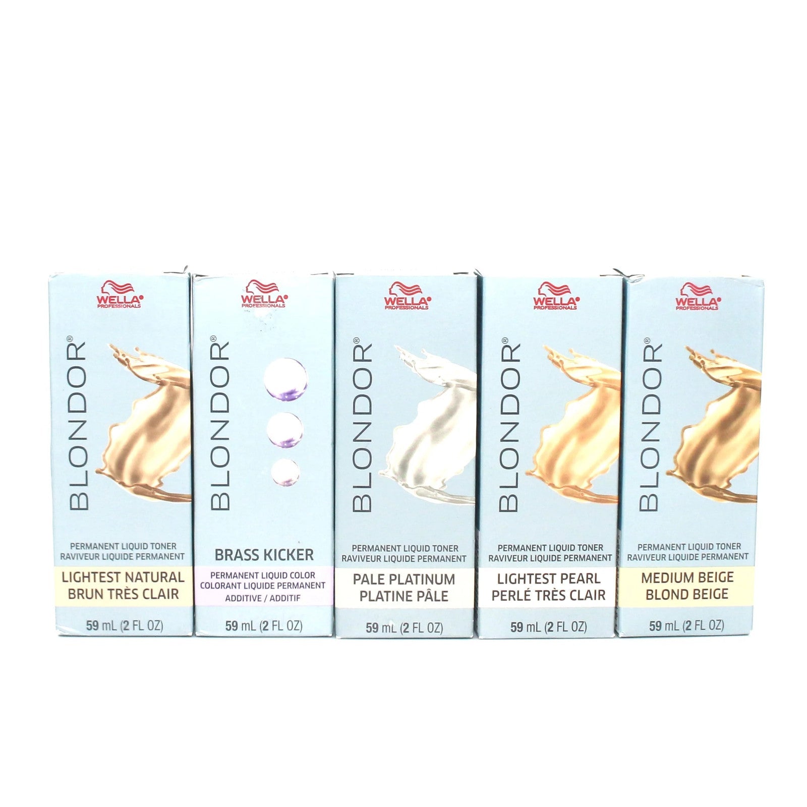 Wella Blondor Hair Color Toner /91 Pale Amethyst