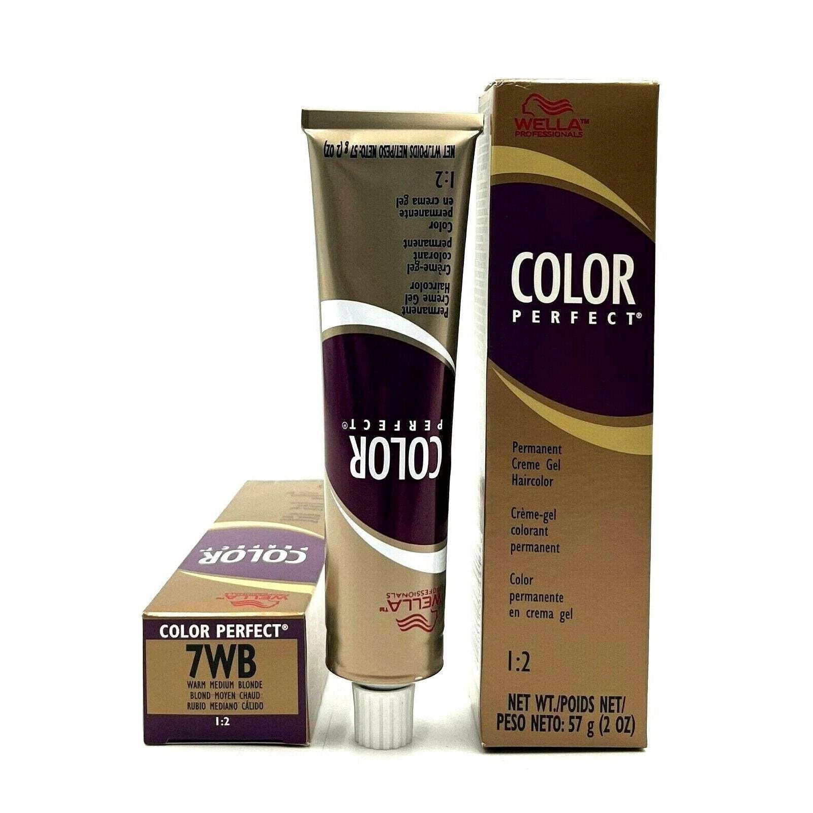 Wella Color Perfect Permanent Creme Gel Haircolor