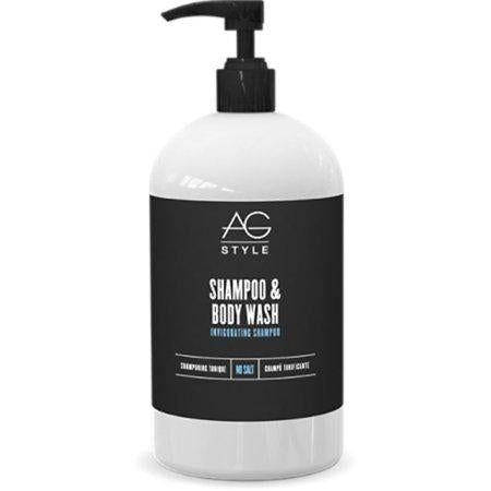 AG Hair Cosmetics Invigorating Cleanser Shampoo & Body Wash, 33 oz, Unisex