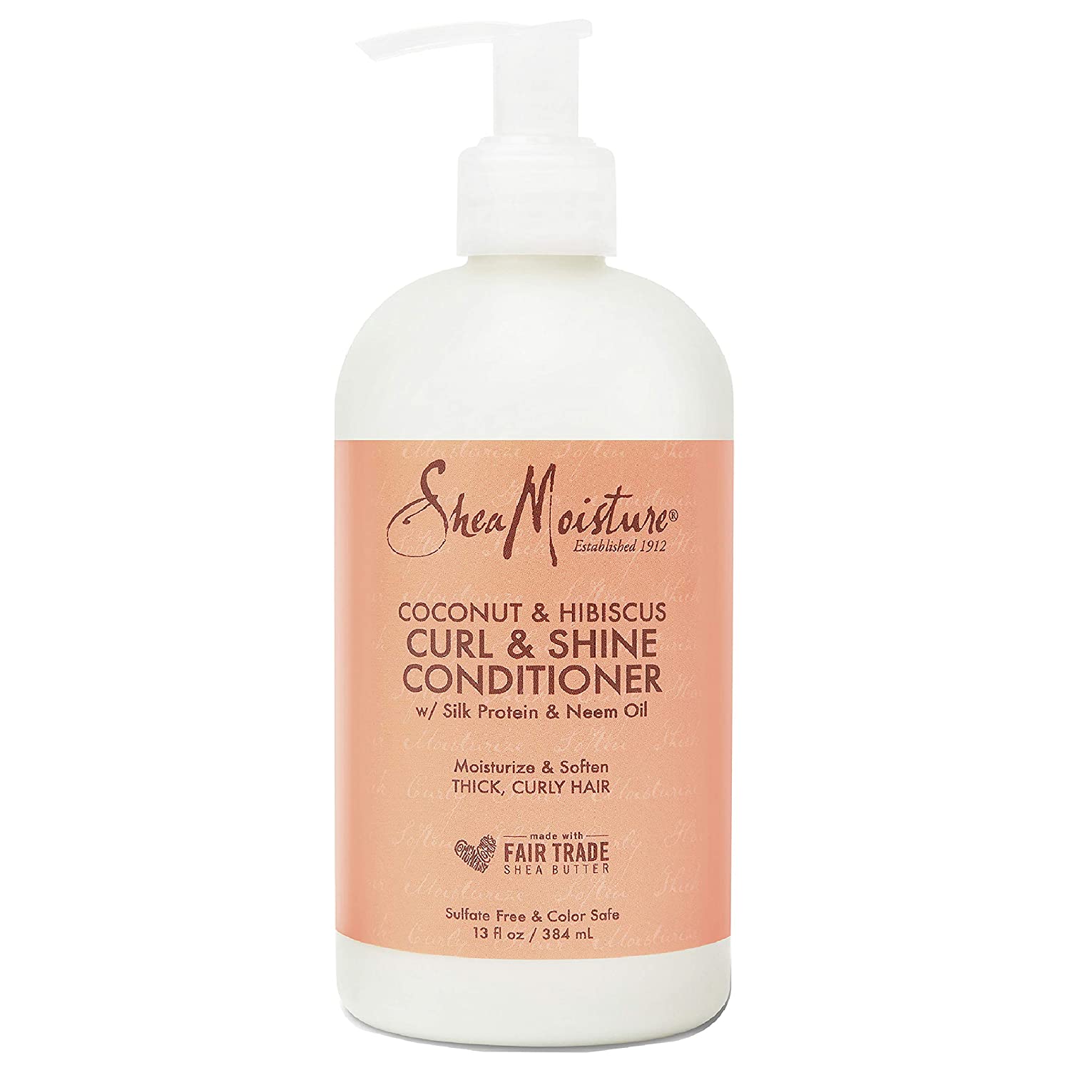 SheaMoisture Curl & Shine Coconut Hibiscus Shampoo or Conditioner Curly Hair