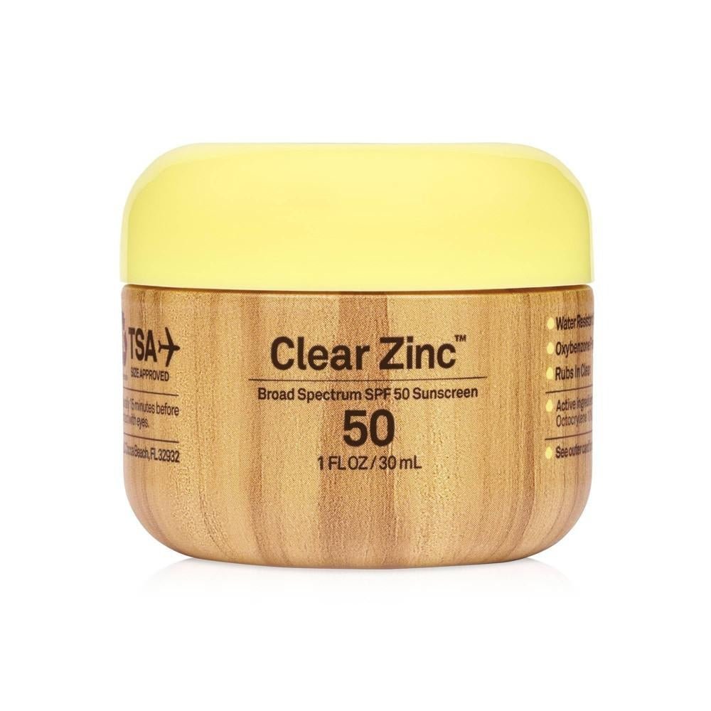 Sun Bum Clear Zinc SPF50 Sunscreen / cream 1 Oz
