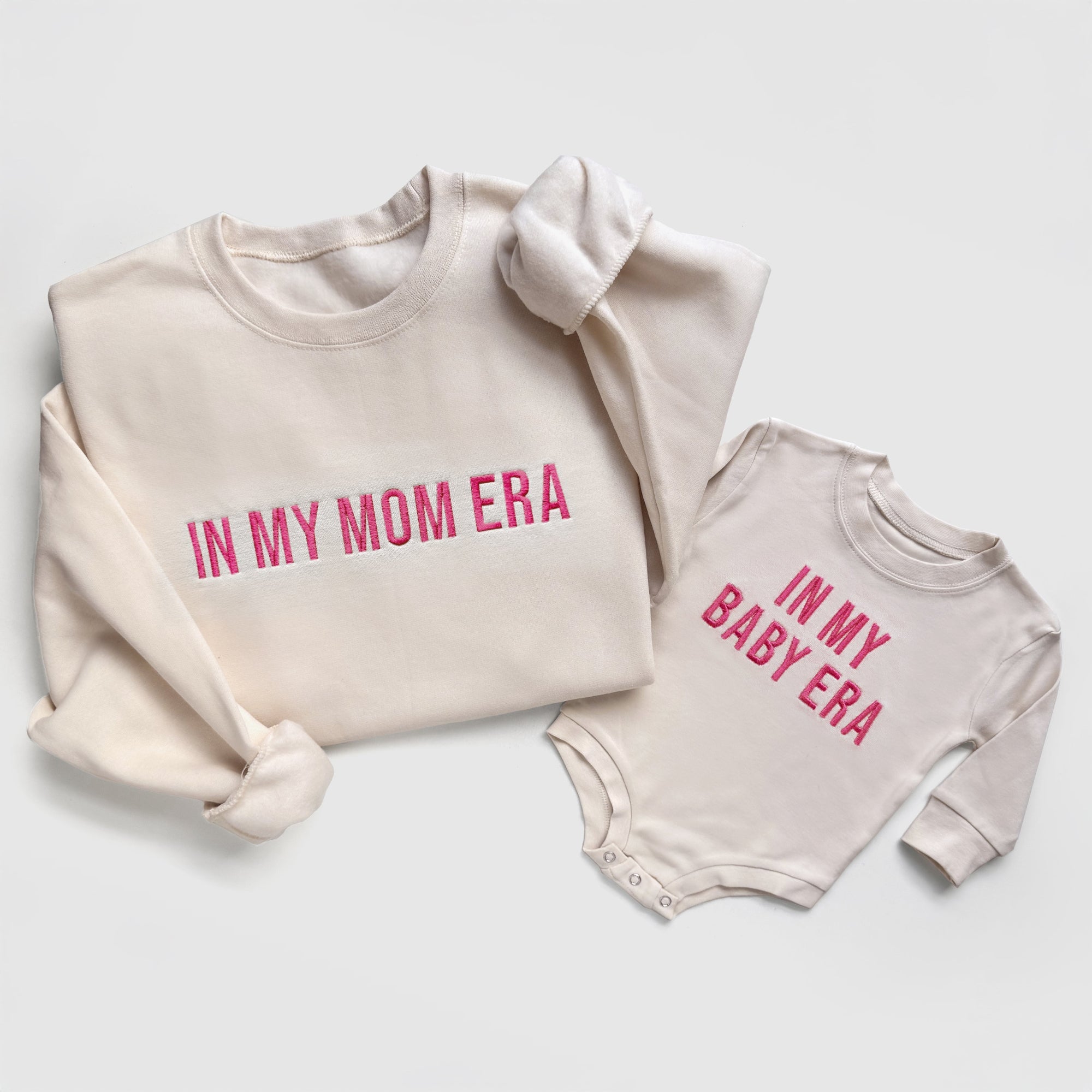 In My Mom Era, Dad Era and Baby Era Family Matching Outfits