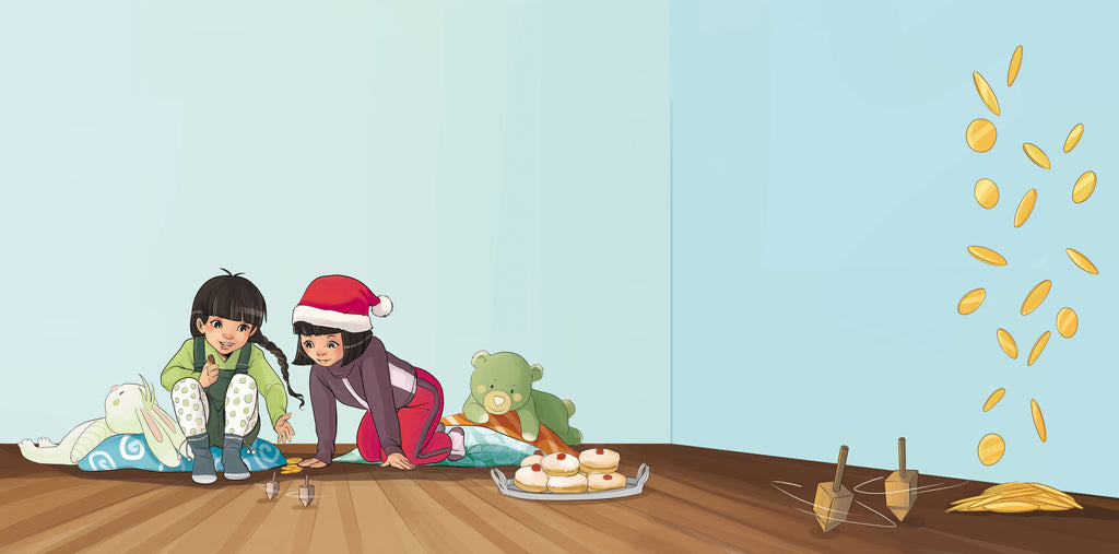 The Magical Tale of the Friendship Dreidel - A Chanukah Tradition