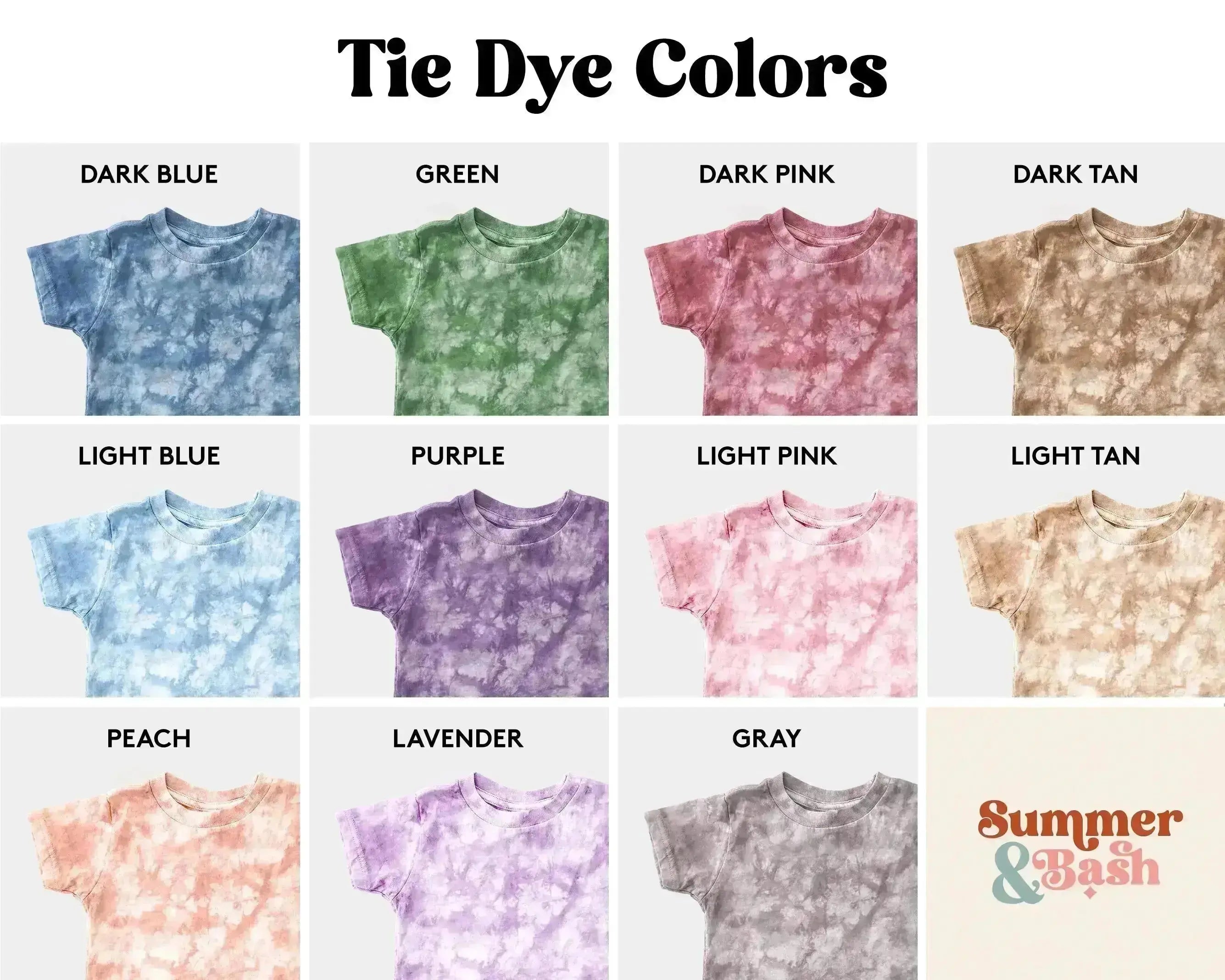 Rad Dad & Rad Like Dad Tie Dye Matching Shirts | Dad & Me Outfit