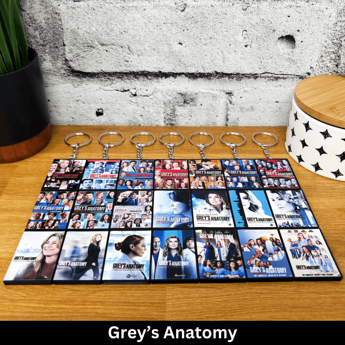 TV Keychain - Drama Series (A - M)