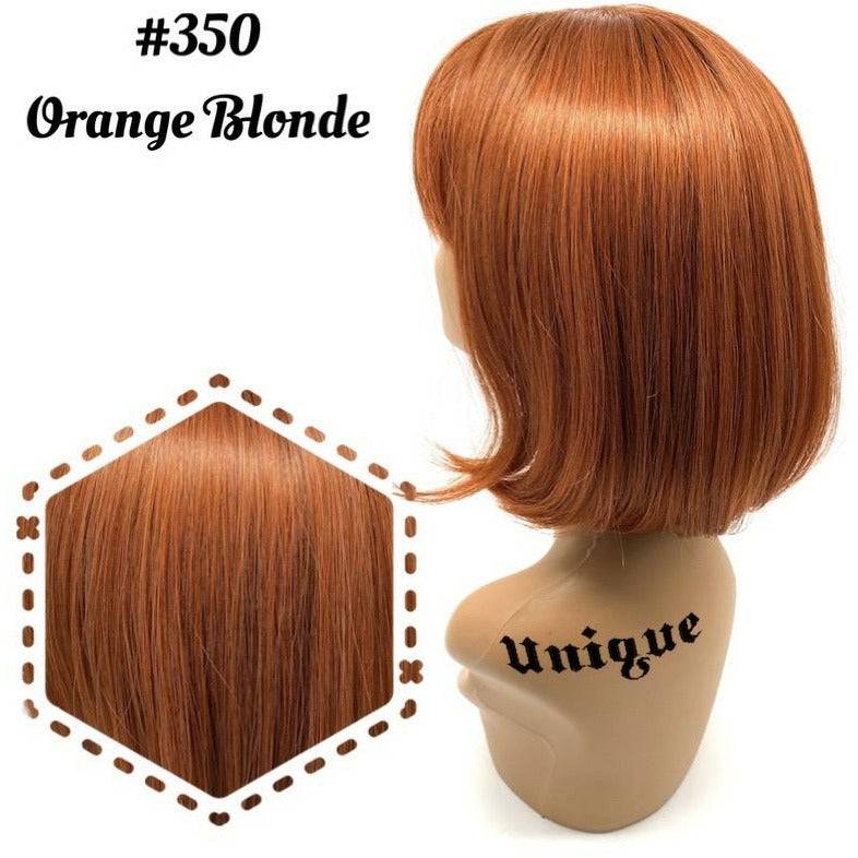 Unique 100% Human Hair Full Wig Style J Hairpiece