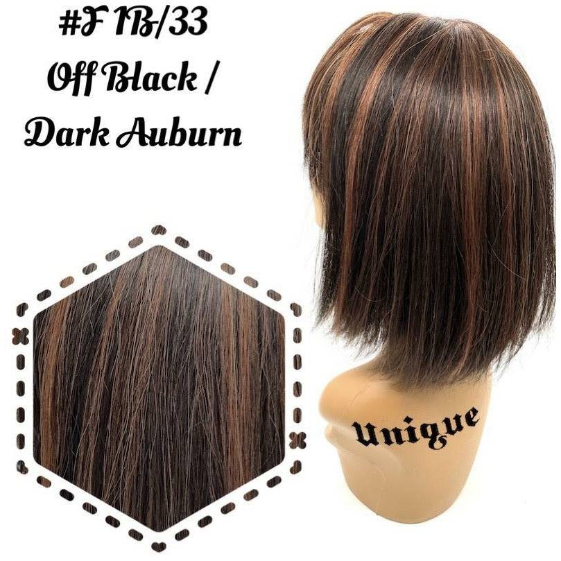 Unique 100% Human Hair Full Wig Style J Hairpiece