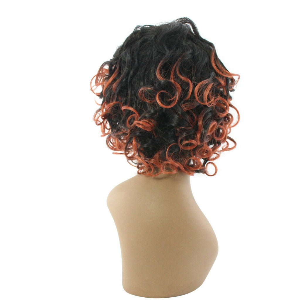 Unique 100% Human Hair Full Wig Style P New With Tags
