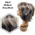 Unique 100% Human Hair Full Wig Style W