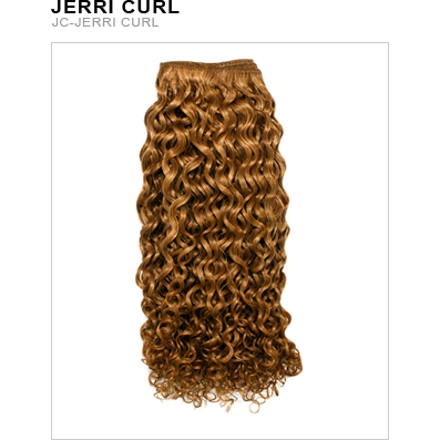 Unique's Human Hair Jerri Curl 12 Inch Hairpiece