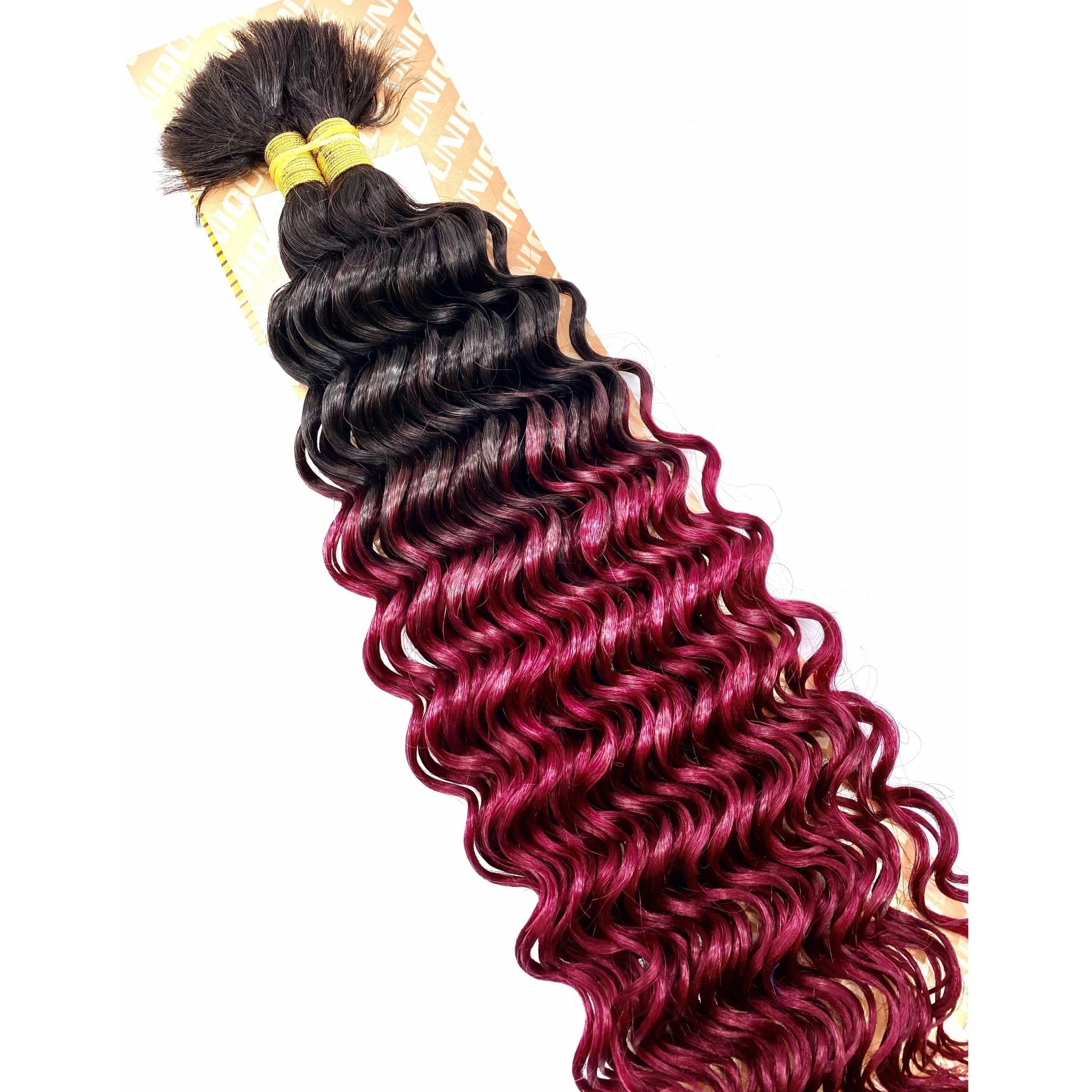 Unique's Human Hair New Deep Bulk 18" - Choose Size
