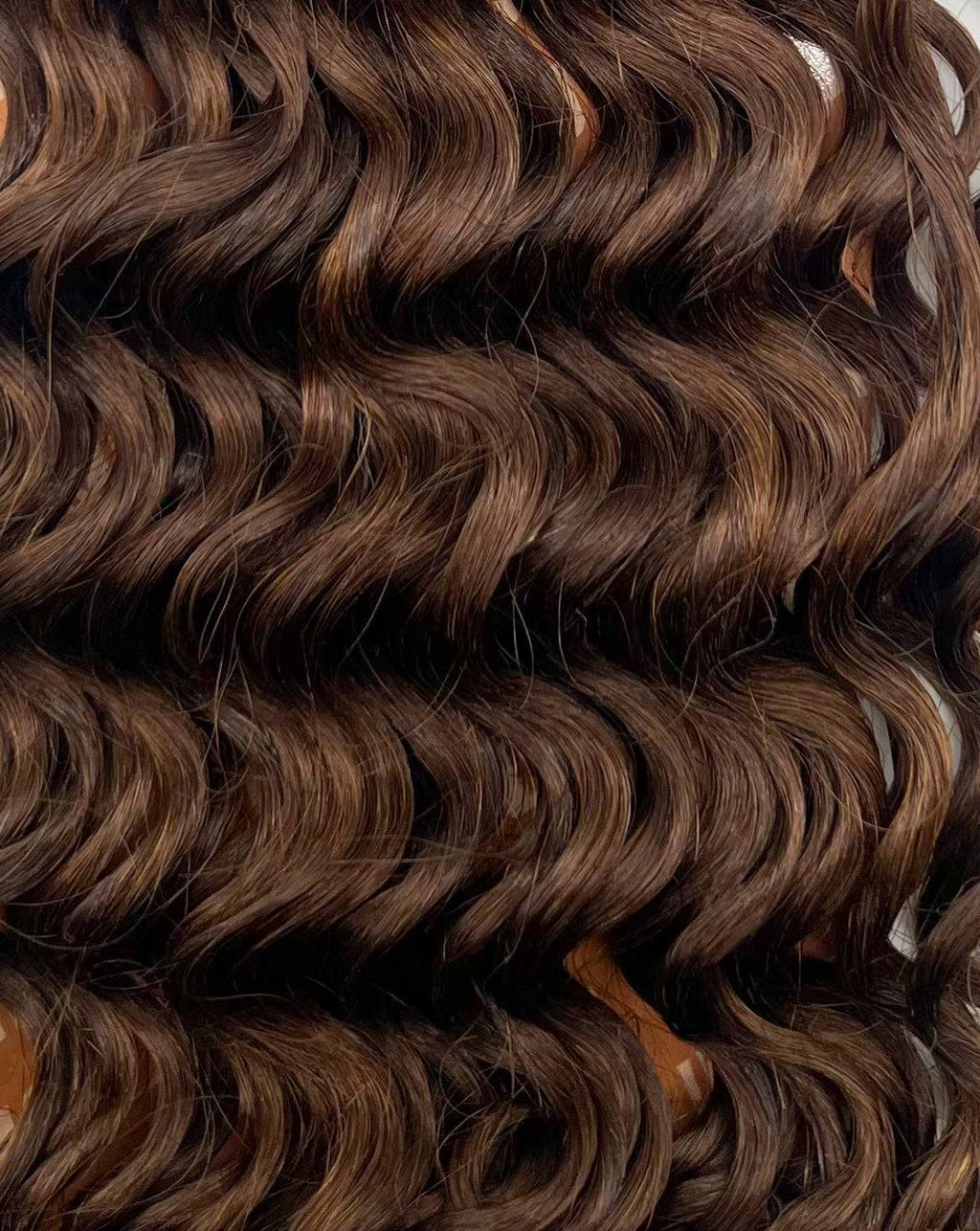 Unique New Deep Bulk 100% Human Hair Hairpiece - Choose Size