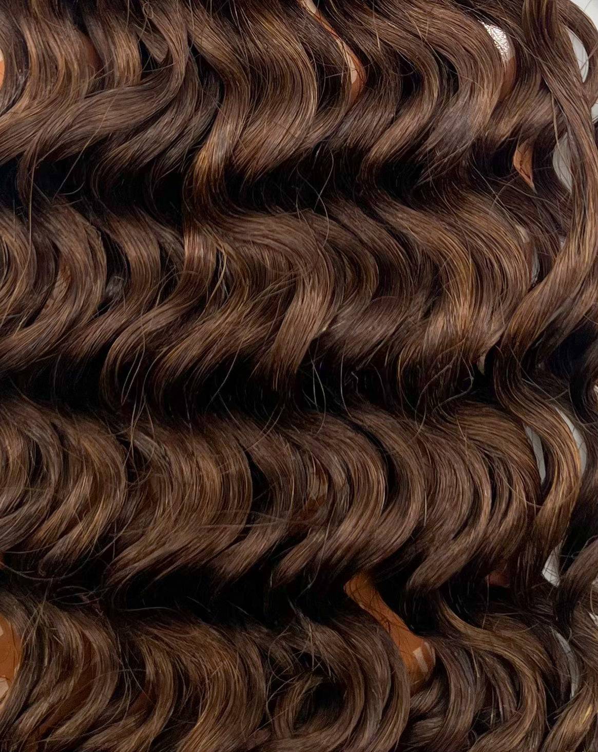 Unique New Deep Bulk 100% Human Hair Hairpiece - Choose Size