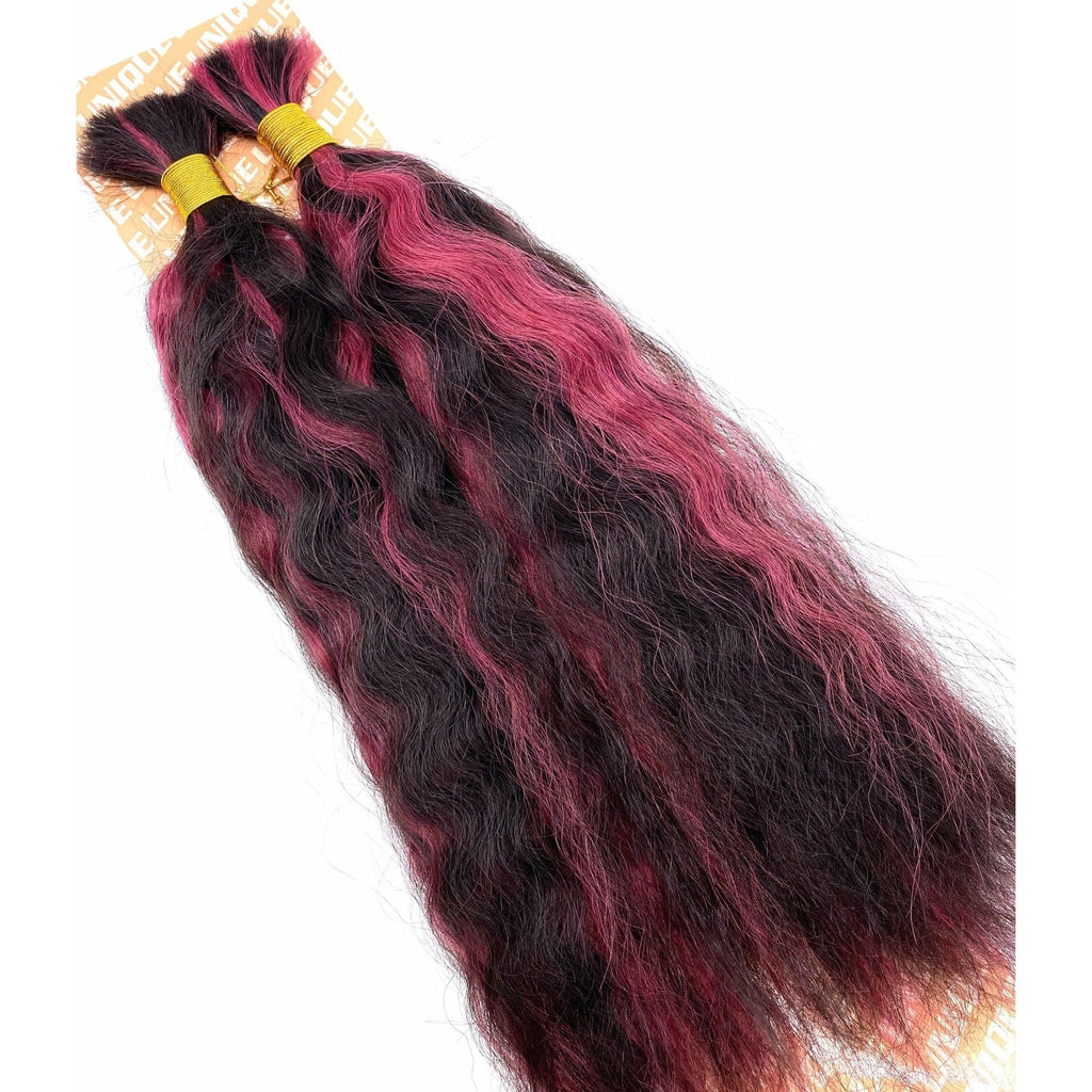 Unique's Super Bulk 100% Human Hair 14" - Choose Size