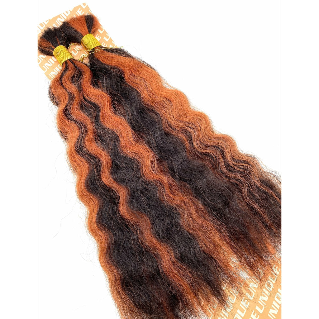 Unique's Super Bulk 100% Human Hair 14" - Choose Size