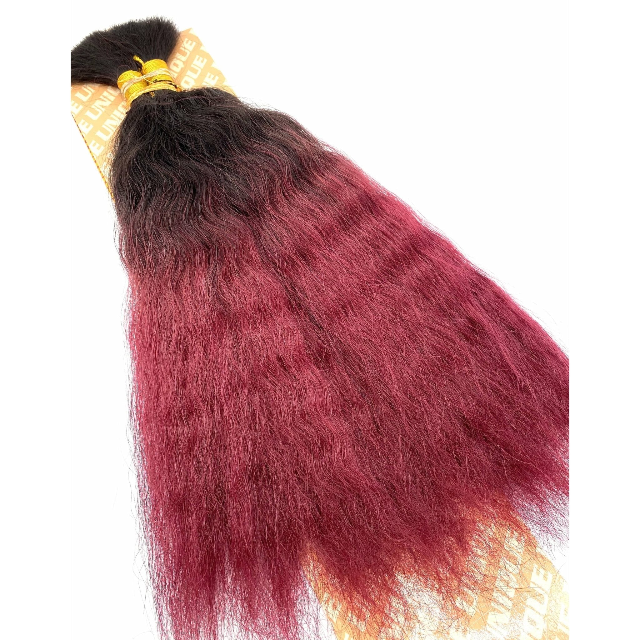 Unique's Super Bulk 100% Human Hair 14" - Choose Size