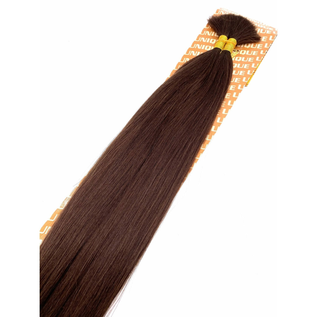 Unique's Yaki Bulk 20" 100% Human Hair Extensions - Choose Size