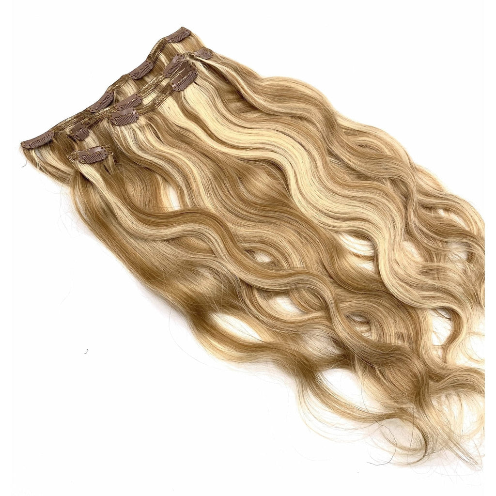 VIP Clip Hair Extensions Body Wave 18" ClipeX System - Choose Style