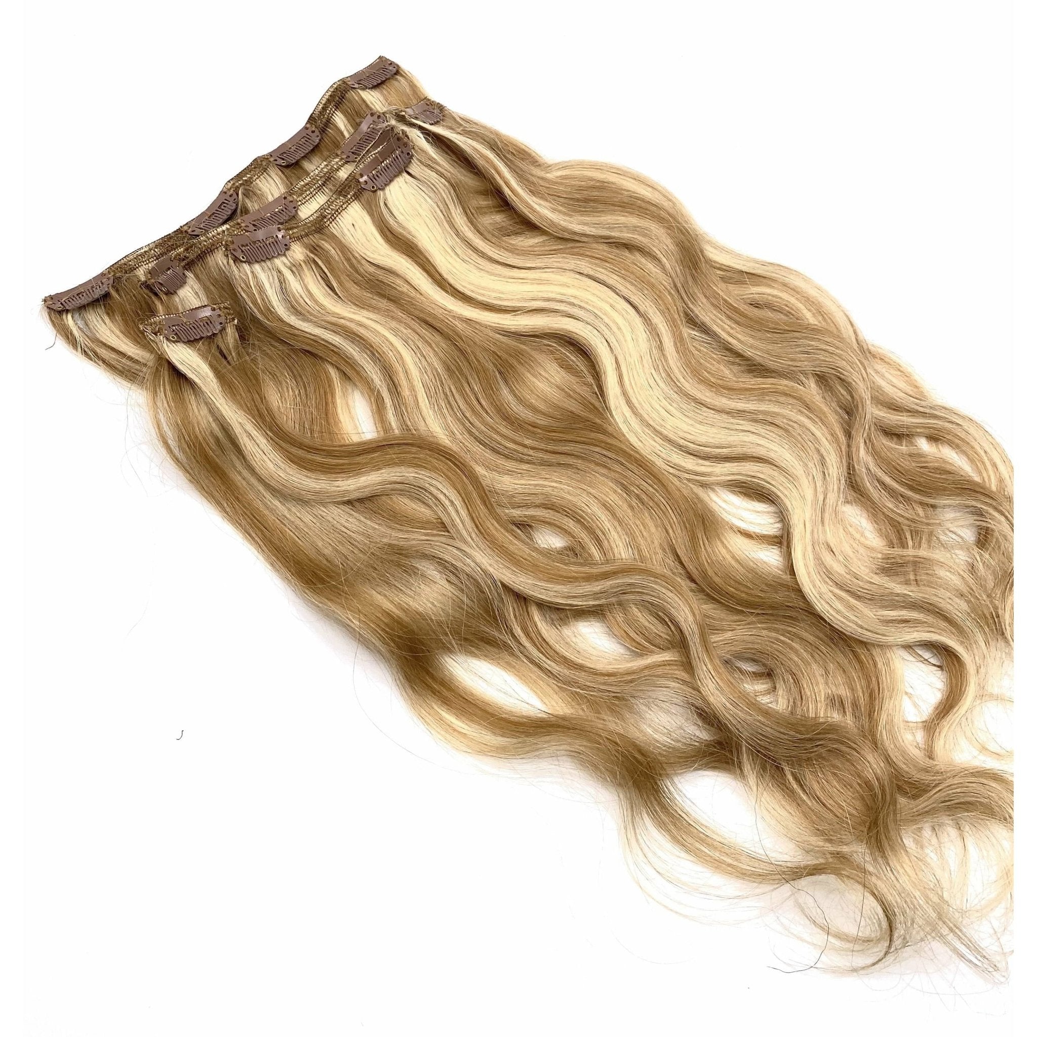VIP Clip Hair Extensions Body Wave 18" ClipeX System - Choose Style