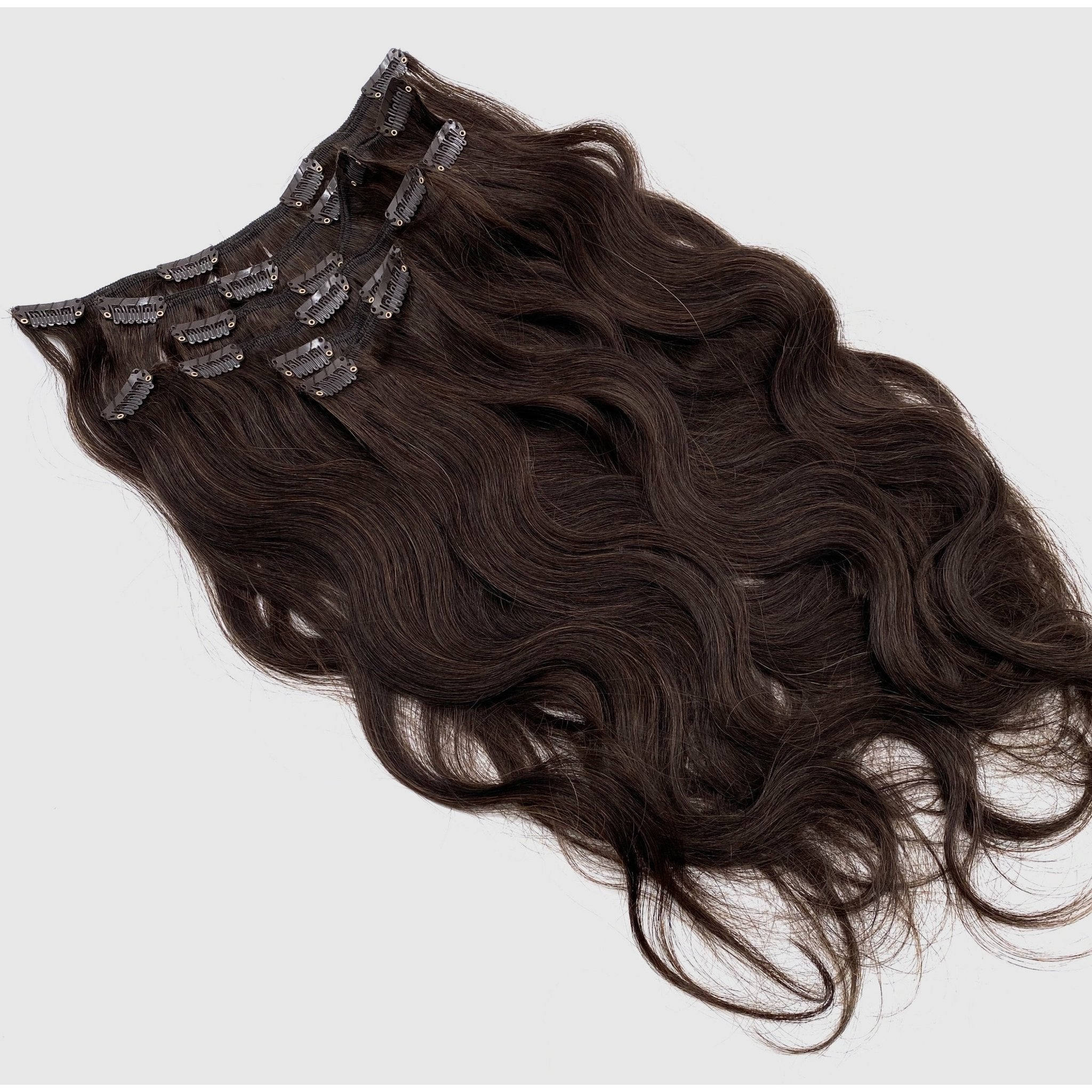 VIP Clip Hair Extensions Body Wave 18" ClipeX System - Choose Style