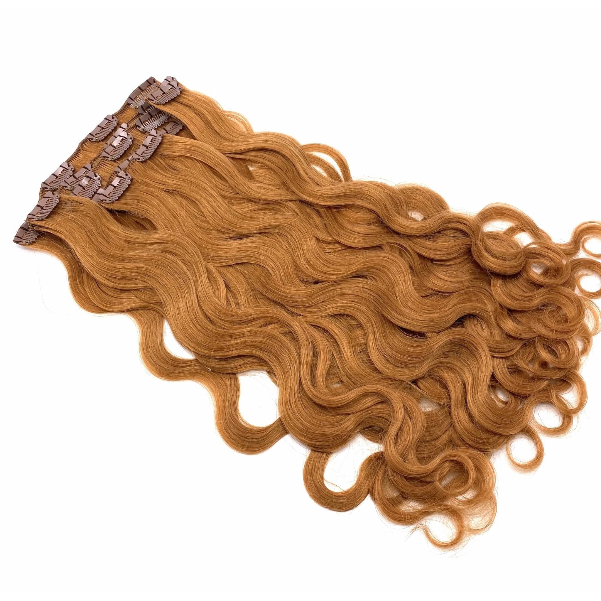 VIP Clip Hair Extensions Body Wave 18" ClipeX System - Choose Style