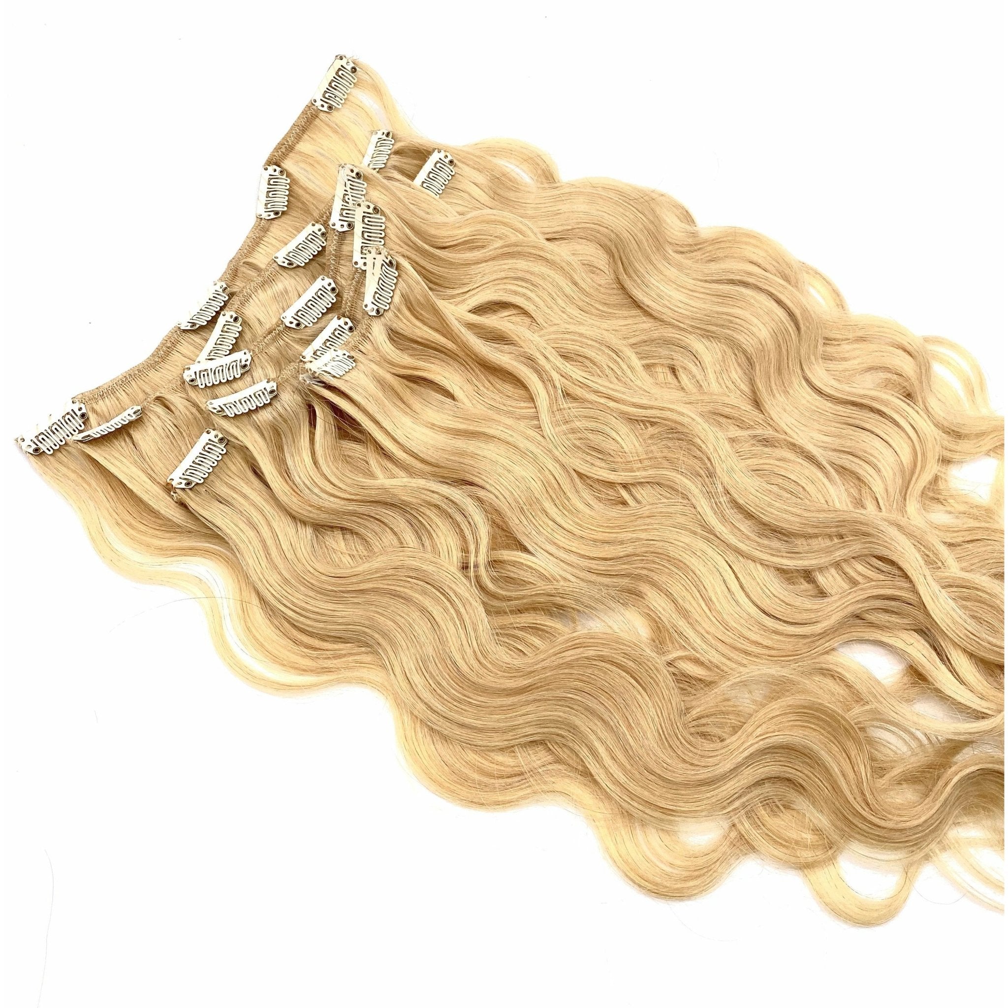 VIP Clip Hair Extensions Body Wave 18" ClipeX System - Choose Style