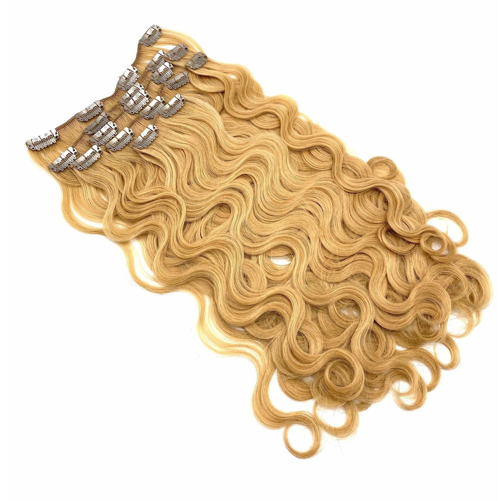 VIP Clip Hair Extensions Body Wave 18" ClipeX System - Choose Style