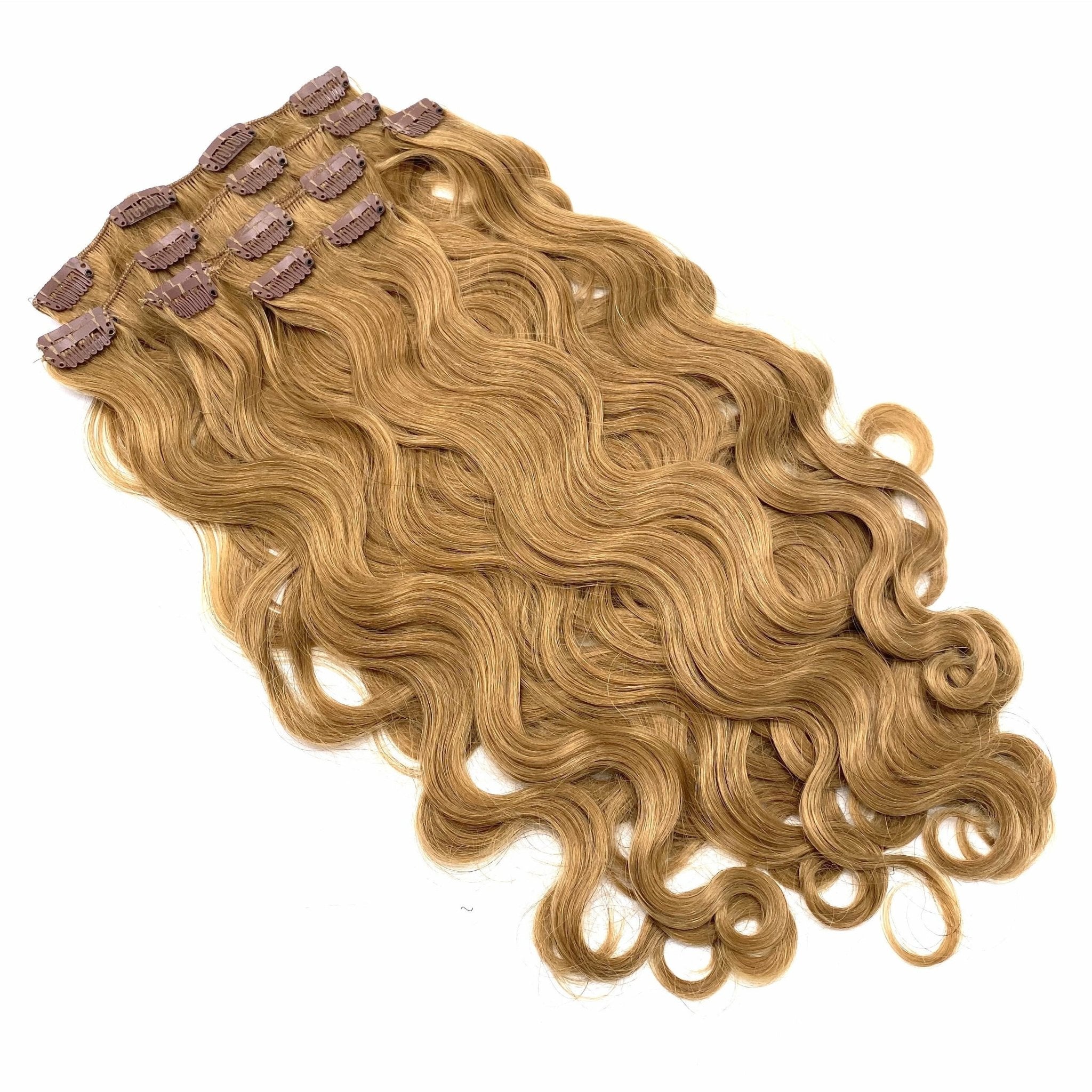 VIP Clip Hair Extensions Body Wave 18" ClipeX System - Choose Style