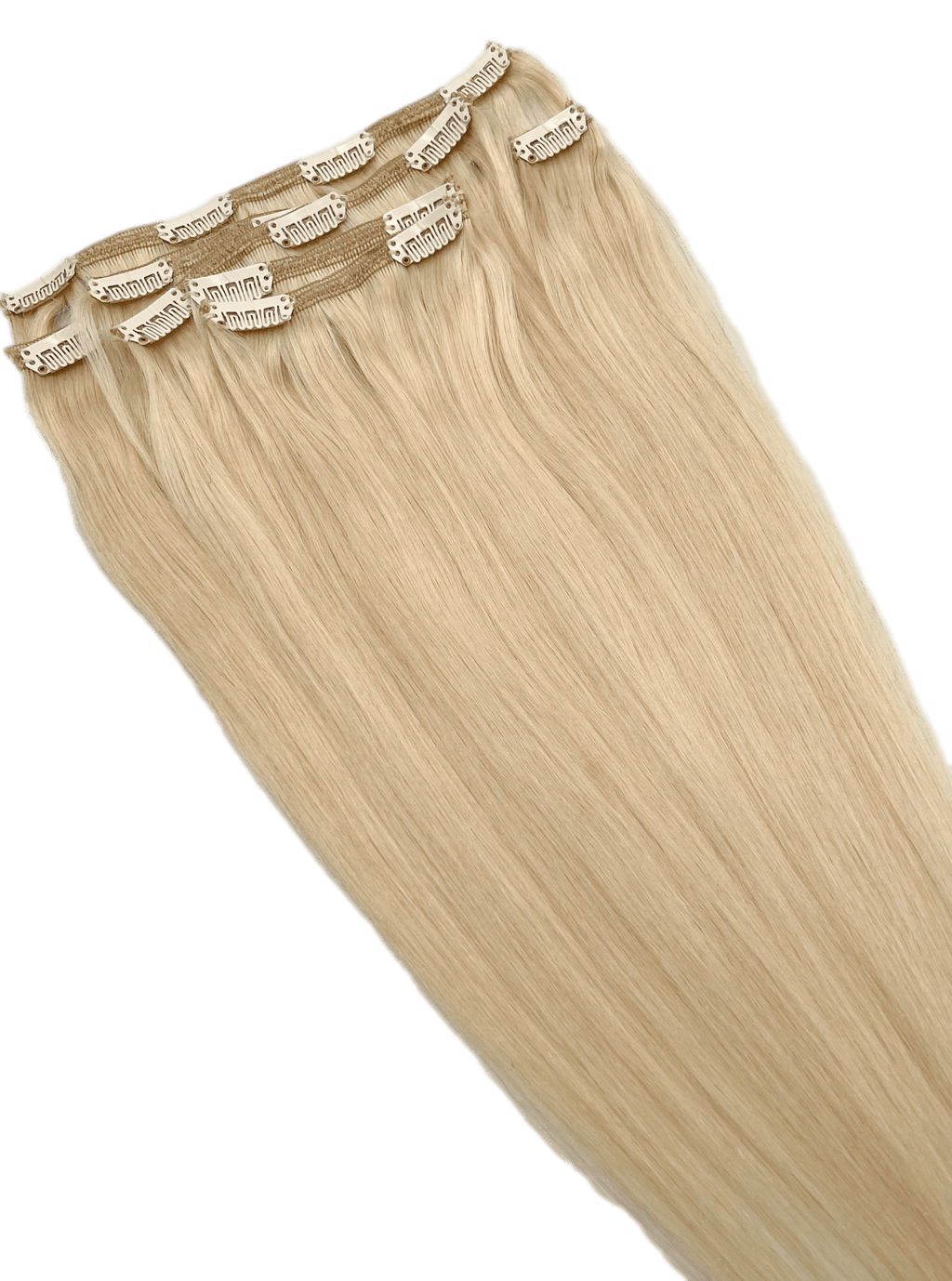 VIP Clip Extensions / Silky Straight 18" - ClipeX System