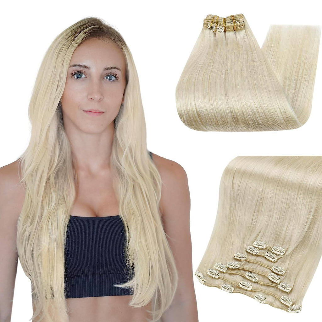 VIP Clip Extensions / Silky Straight 24" (170 g) - ClipeX System