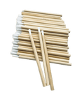 VIP Eyelash Brushes with Bamboo Handle, 50 pcs/Bag