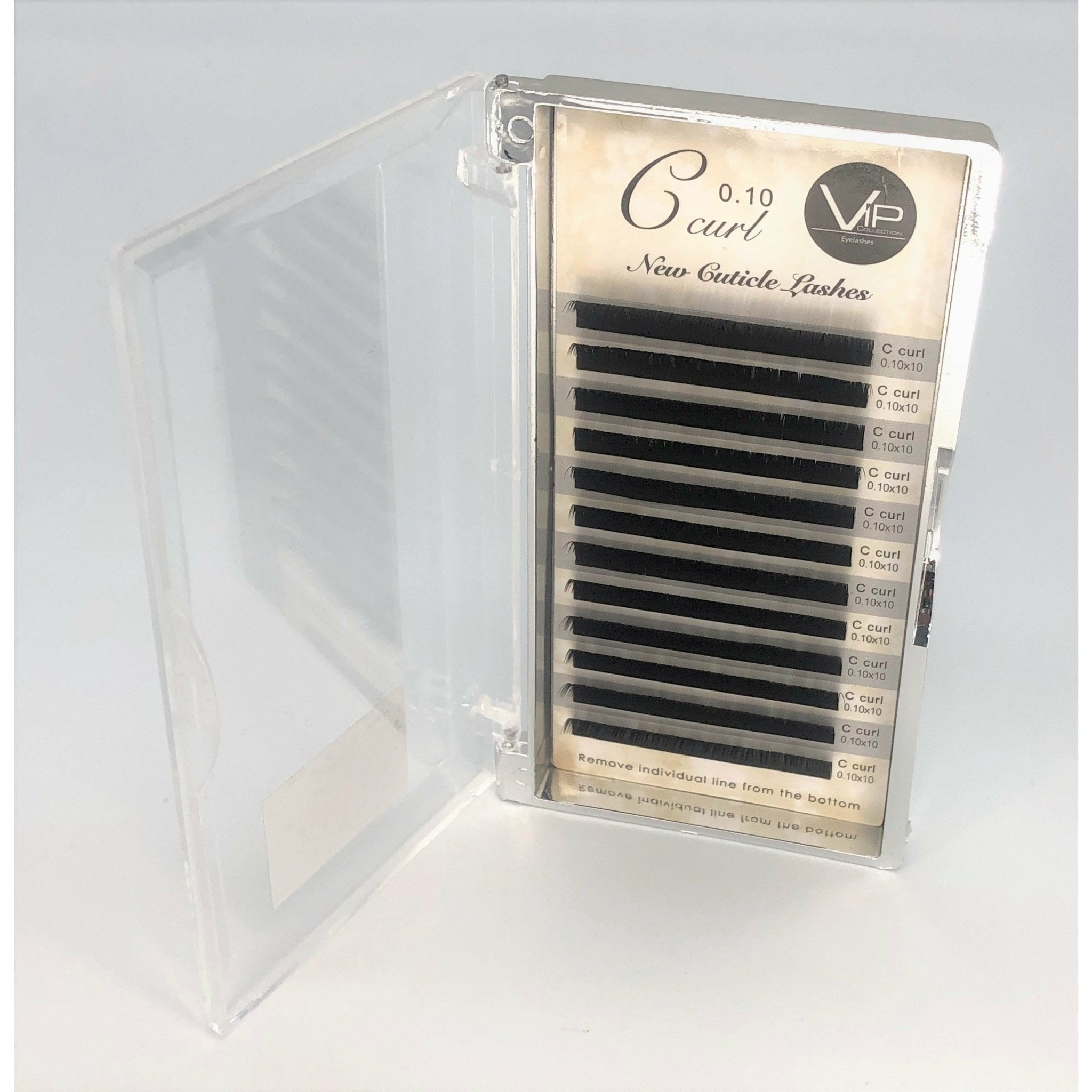 VIP Eyelashes New Cuticle Lash Extension 12 Lines - Choose Size