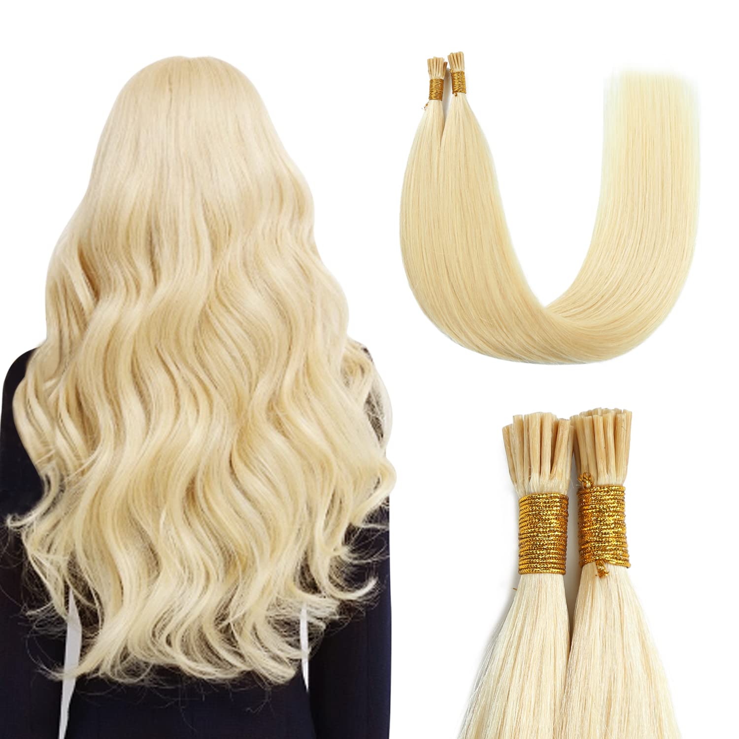 VIP Extensions I-Tip System Straight 18" (100 Grams) Hair
