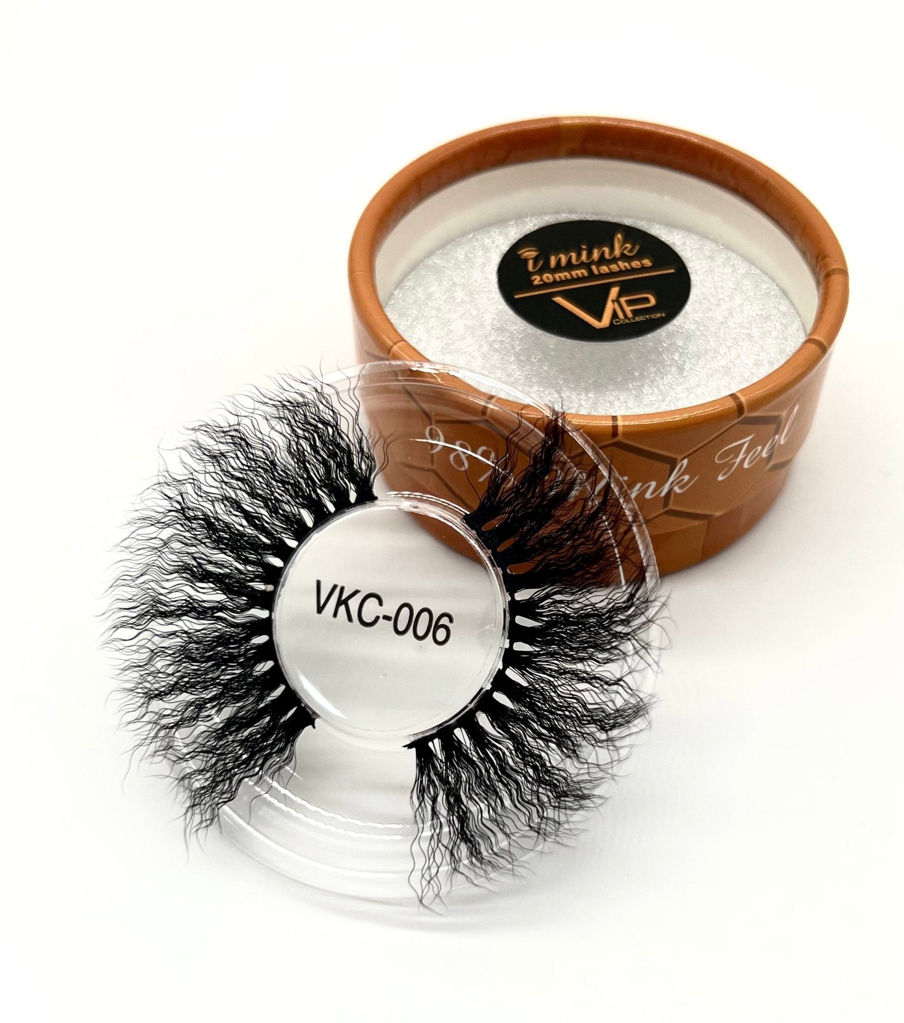 VIP Extensions Kinky Curl Lashes Eyelashes - Pick Style