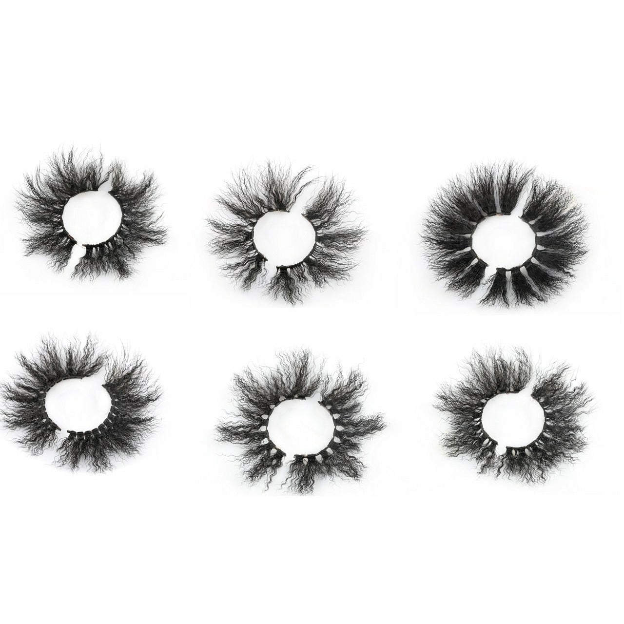 VIP Extensions Kinky Curl Lashes Eyelashes - Pick Style