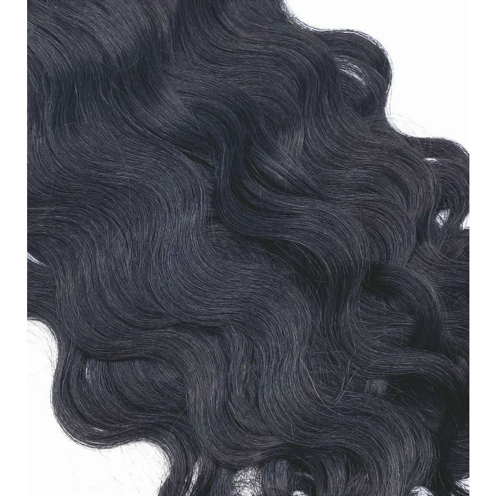 VIP M-Tip System Tape Hair Extensions 100 Strands Wavy 18"