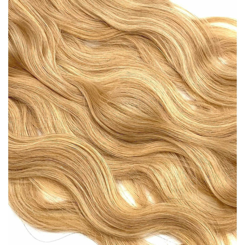 VIP M-Tip System Tape Hair Extensions 100 Strands Wavy 18"