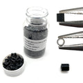 VIP Extensions Micro Rings Silicon Copper #1 Hair Extensions