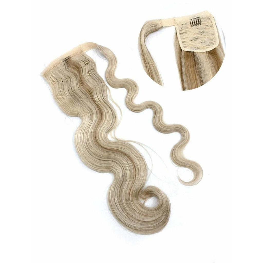 VIP Ponytail Body Wave 18" and 24" 100% Human Hair Extensions - Pick Size