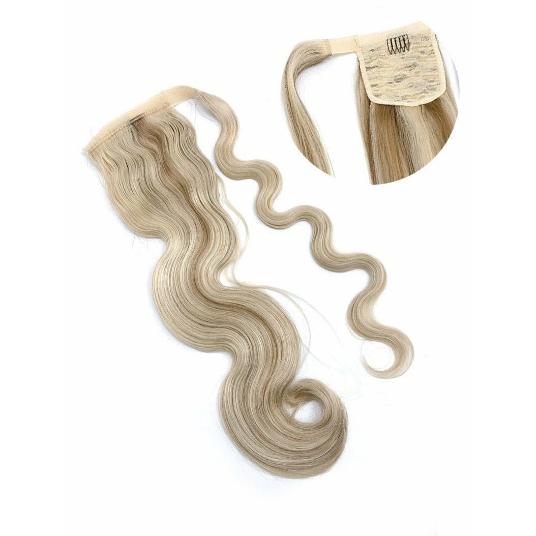 VIP Ponytail Body Wave 18" and 24" 100% Human Hair Extensions - Pick Size