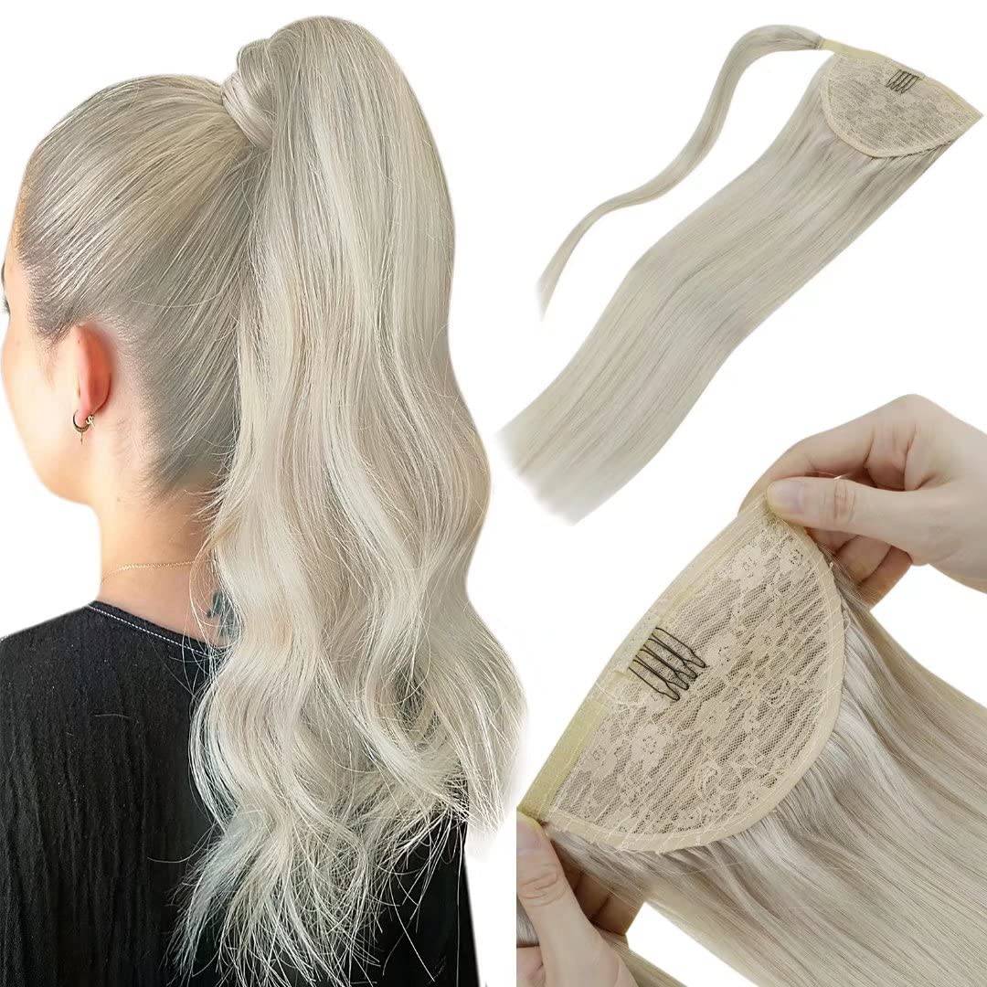 VIP Ponytail Silky 18" 100% Human Hair Extension