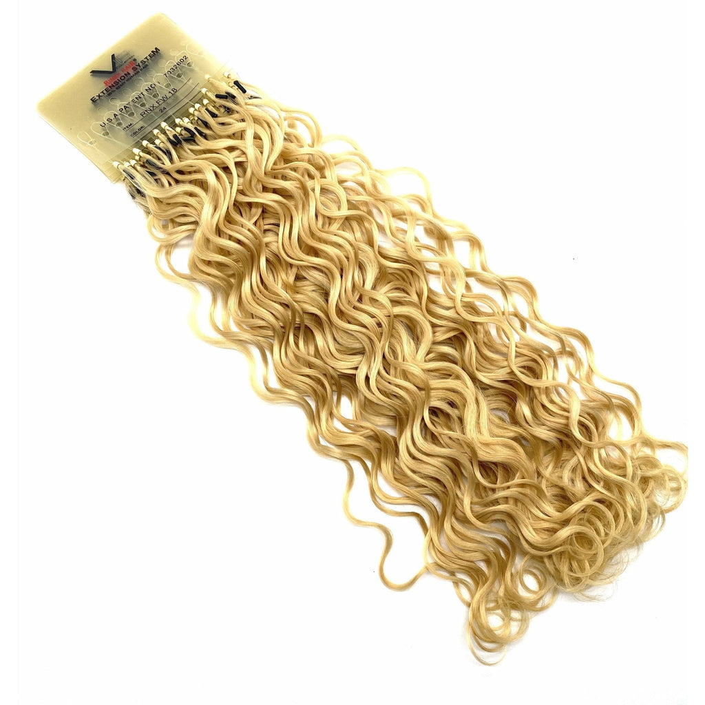 VIP Extensions RineX System Curly 18" Hair Extensions NWT