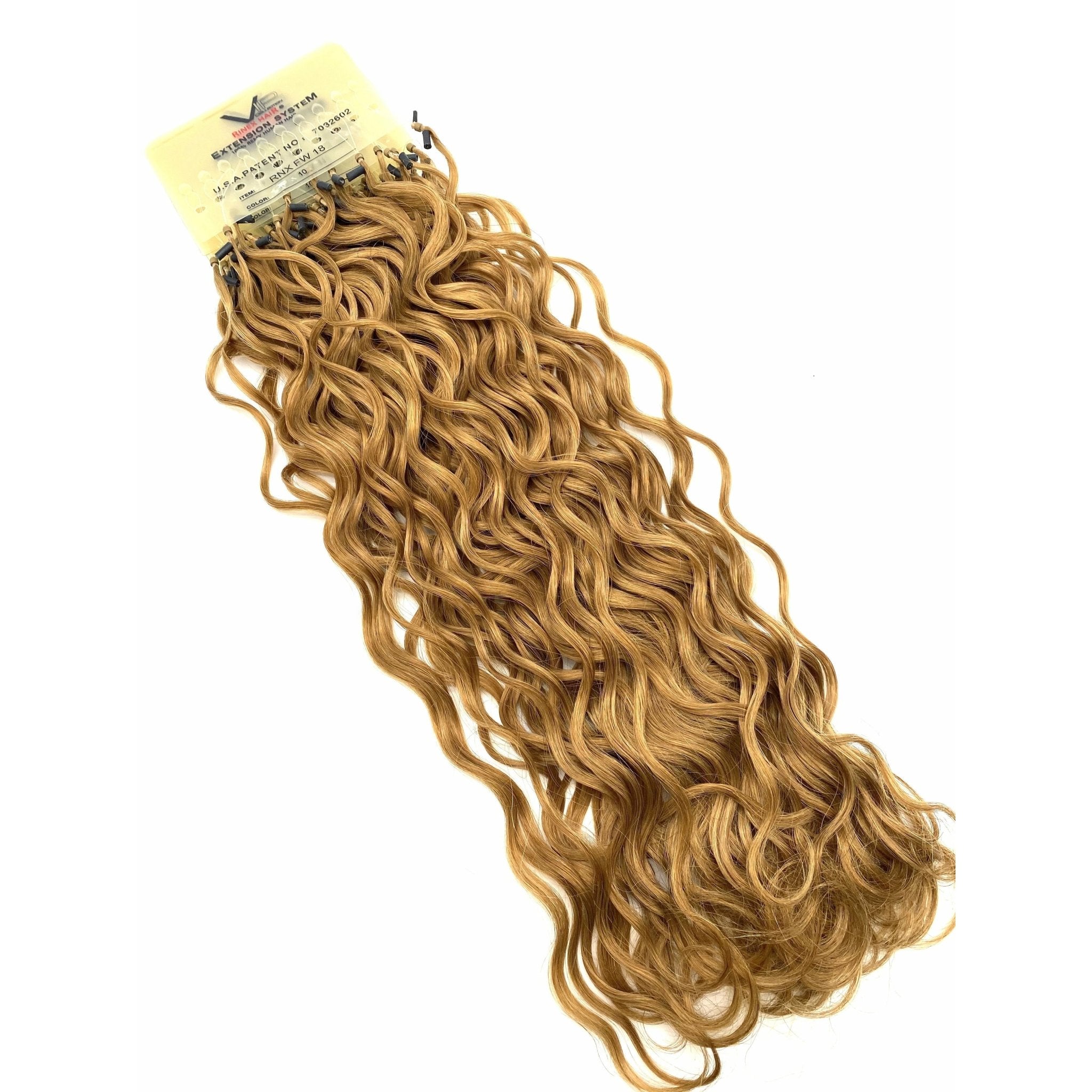 VIP Extensions RineX System Curly 18" Hair Extensions NWT