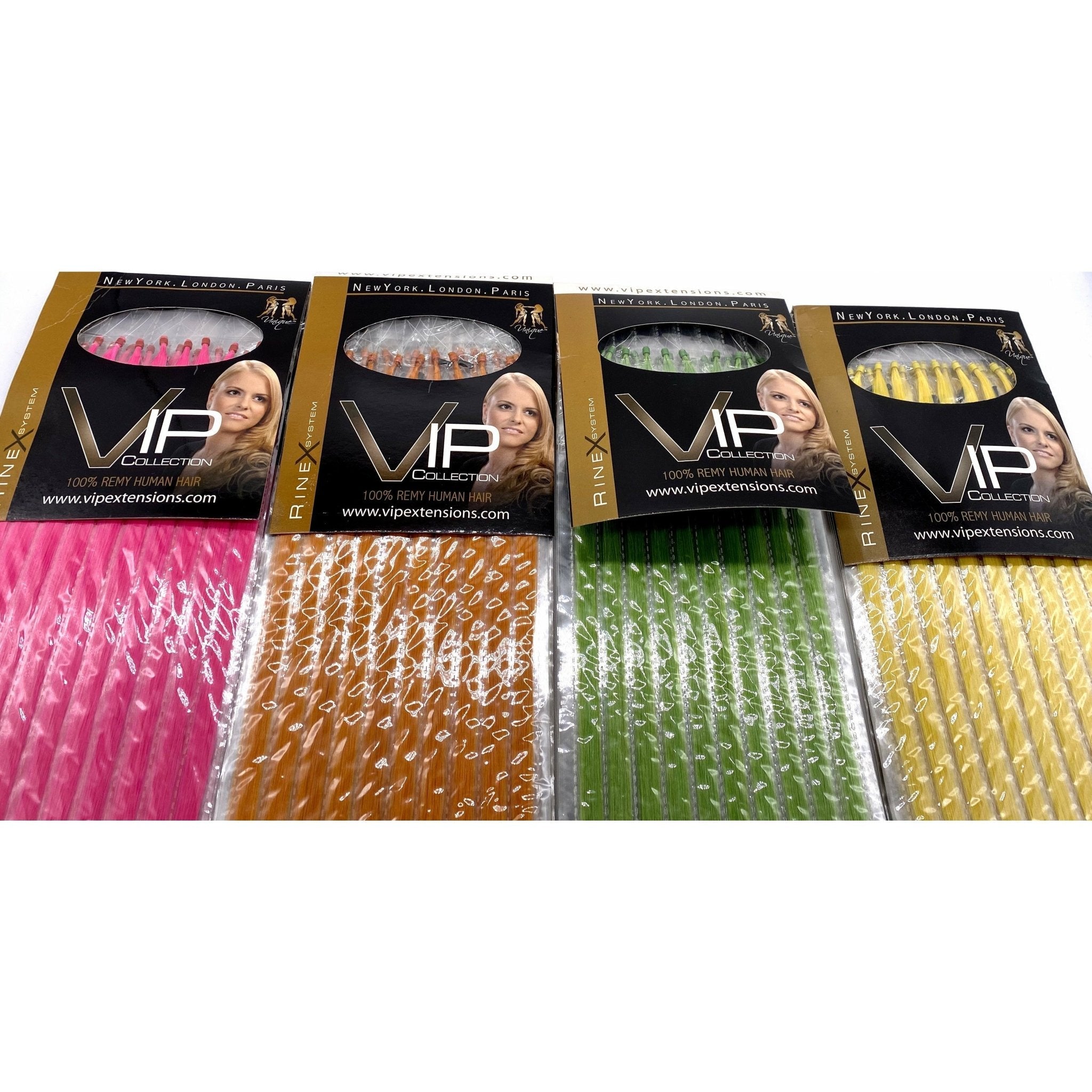 VIP RineX System Straight 18" Hair Extensions